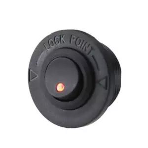 원형볼트소켓 차량용 매립형 LED 스위치 시거 잭 소켓 DIY 12v 24v