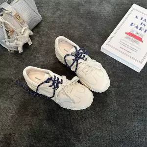 [아리엘스타일]데일리캐주얼 볼드솔 봄나들이룩 크엘비스니커즈