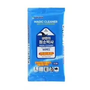 매직크리너마법의청소박사(30매)찌든때제거 세정티슈 세정물티슈