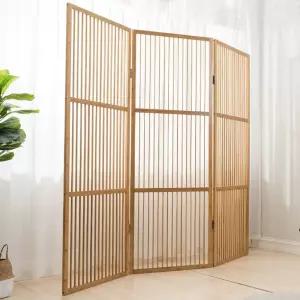 대나무파티션 테라스 카페 가림막 월넛100클리어스크린 대나무