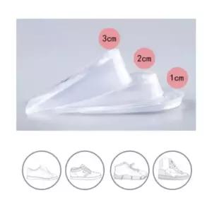 구두 운동화 실리콘 키높이 인솔 반 깔창