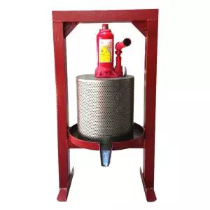 착유기 수동 슬러지 짜는기계 압착기 단일 기름 찌거기