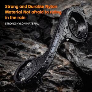 호환 ROCKBROS 라이트 브래킷 산악 도로 자전거 코드 테이블 홀더 나일론 확장 프레임 스포츠 카메라 램프