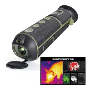 디지털 열 적외선 야간 투시경 망원경 256x192 단안 광학 탐지 범위 사냥 캠핑 [호환]