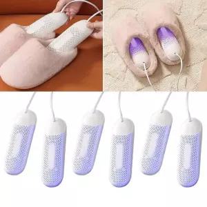 신발 건조기 운동화 살균기 소독기 슈드레서 스키 부츠 양말 장갑 USB 워머 빠른 건조 보라색 빛 가정용 [