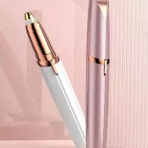 휴대용 전동 눈썹정리기 여성 얼굴 솜털 제모 미용 자동 면도 트리머 가정용