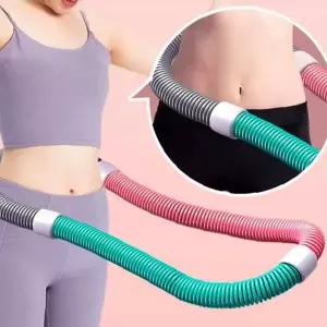 스프링 꽈배기 훌라후프 허리 복부 지압 홈트레이닝 실내운동 체형관리용