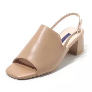 세라 여성 가죽 슬링백 샌들 K56S409