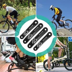 호환 BUCKLOS 자전거 교체 크랭크 암 스퀘어 스플라인 구멍 왼쪽 운동 전자 동적 셋