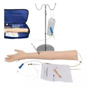 정맥주사 주사훈련 수액 실습모형 모델 교육용 근육주사 혈관주사 간호 의료 뼈 팔 연습 채혈