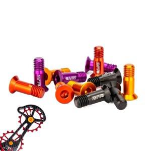 호환 롤러 아이들러 도르래 나사 변속기 가이드 스프로킷 자전거 후방 드레일러 볼트  자키 휠 M5 × 14.2m