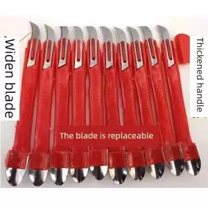 제거 수확용 표고 수깔 10개입 비닐 긋는 평평한 버섯 버섯칼