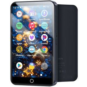 [미국배송] 블루투스 및 WIFI가 지원되는 160GB MP3 플레이어 4인치 터치스크린 스피커가 MECHEN ANDROID 13 OS MP4 SPOTIFY가 음악 판도라 AUDIBLE AMAZON MUSIC PLAY STORE