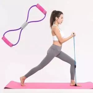 TBZ 스트레칭 8자형 튜빙밴드 1개(색상랜덤)