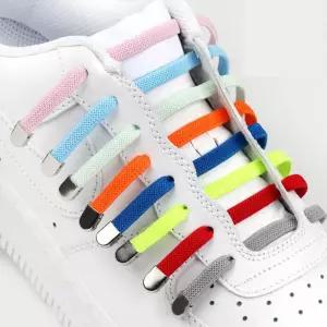 고무신발끈 매듭없는 운동화끈 스니커즈 구두 공용 IJN9+6gCl