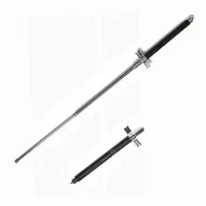 호신용 경량 삼단봉 자기 방어 용품 휴대용 진압봉 블랙 논슬립 손잡이 NZW1+2quQ