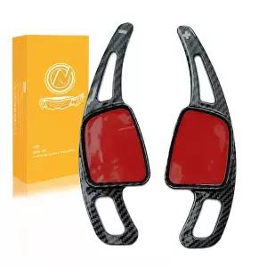 패들쉬프트연장킷 핸들튜닝용품 탄소 섬유 자동차 스티어링 휠 시프트 패들 아우디 A3 S3 A5 A4L A8 TT S5