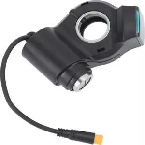 알로메이저 10인치 전동 스쿠터 핸들바 스위치 잠금 ABS 구조 디지털 배터리 전원 디스플레이 키 교체