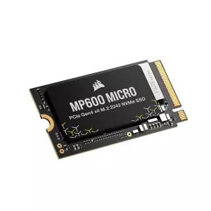Corsair MP600 Micro 1TB M.2 NVMe PCIe x4 Gen4 SSD 2242 최대 7 000MB/sec 순차 읽기 고밀도 3D TLC NAND