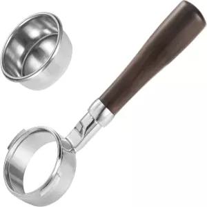 브레빌 오라클 터치 듀얼 보일러 BES980XL BES990BSS 에스프레소 머신용 더블 샷 필터 바스켓 및 우드