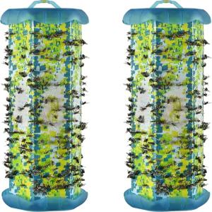 구조 플라이 트랩스틱 실내 걸이 - 2팩