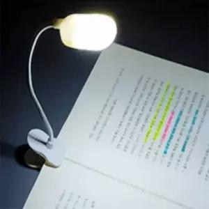LED집게 독서등 2구 책조명 침실독서등 집게조명 독서램프 책전등