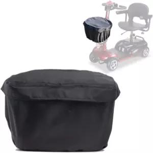 모빌리티 전동 스쿠터 보호 커버용 프론트 바스켓 프라이버시 쇼핑백 방수 13.3 L x 12.6 11.8 H 미포함