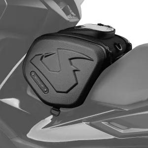 리노워크 모터 스쿠터 터널 백 중앙 있는 스텝스루 16L 하드 쉘 보관 터치스크린 포켓 및 레인 커버가 ABS