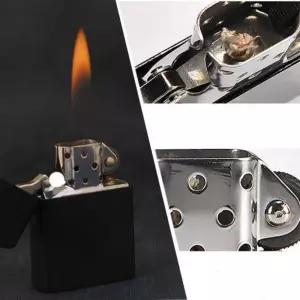 잔솔 지포 라이터 캠핑 선물 오일기름 지프 지퍼 지퐁