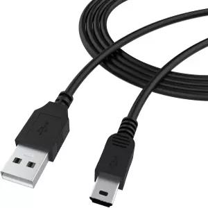 Xzrucst 교체용 USB PC 케이블 AC 어댑터 충전기 WD 마이 패스포트 필수 500GB SE 1TB HDD 부품 미니 2.0