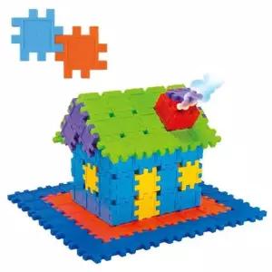 캐릭터 마이크로 블럭팡 퍼즐블럭 105pcs 유치원 어린이집 블록 미니 블록 키링 만들기