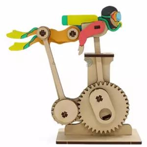 초등 헤엄치는사람 수영 오토마타 조립장난감 만들기 관찰놀이 두뇌개발 화학교구