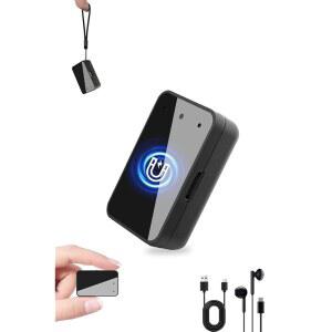 [미국배송] 미니 음성 녹음기 - 재생 기능이 있는 64GB 디지털 오디오 45시간 연속 소형 녹음 장치 강의 회의 인터뷰 대학 및 직장을 위한 휴대용 마그네틱