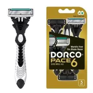 휴대용면도기 도루코 면도기 페이스6 여행용 휴대용 3개입
