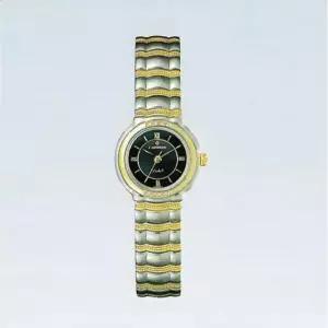 카리타스 고품격 천연 다이아몬드 18K 골드 사파이어 여성 선물 명품 예물 고급 원형 금장 콤비 메탈 손목 시계 / C127F 