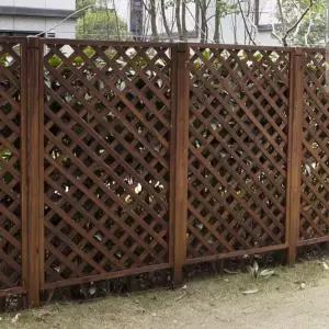 원목 마당 화단 테라스 펜스 정원 휀스 경계 방부목 30X90CM 나무울타리