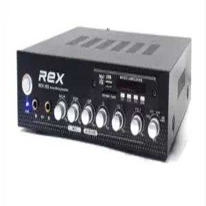 미니앰프 REX REX-202 블루투스 MP3 SD 음악감상 카페 매장 체육관 가정용 업소용 2채널