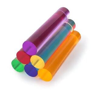 투명 컬러 릴환봉 막대 5mm 10mm 1m 원통 쫄대 아크릴 플라스틱 DIY 부자재 장식용