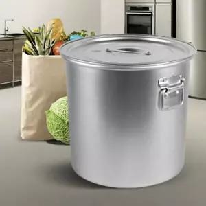 [RIZPICK]잼팟 업소용육수통 스텐 곰솥 들통 큰냄비 37L