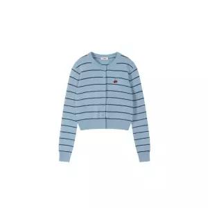 키르시 KIRSH 스몰체리 스트라이프 크롭 가디건 스 J53C2KKO06SKA