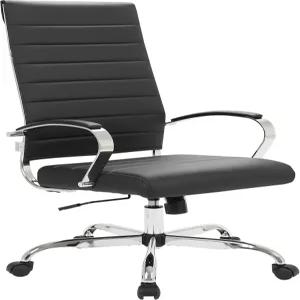 레저모드 벤마르 모던 하이백 오피스 의자 360도 조절 가능한 회전 작업 가구 홈 앤 리브 등받이가 있는