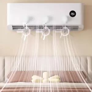 에어컨 바람개비 순환 팬 무동력 날개형 공기 순환팬