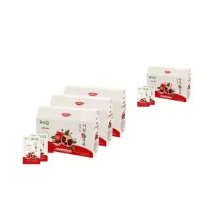 아침애석류 75ml 21포 3+1 총4박스 울림석류즙 터키산석류 석류주스 새콤달콤 NFC