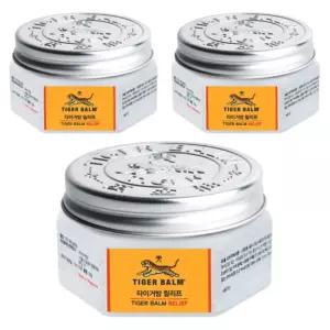 연고 효능 관절 근육 태국 마사지 크림 베트남 타이거 밤 화이트 25g 3개