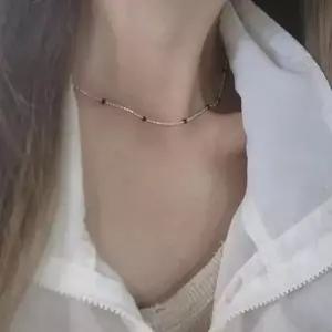 은목걸이 블랙컷팅공 쵸커모양 실버 유니크 목걸이 실버925 국내제작 (SILVER)