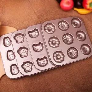 마들렌 쿠키 팬 고양이 머핀 휘낭시에 틀 제과용 모양