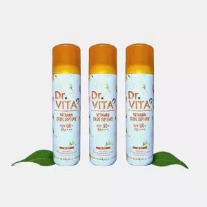 뿌리는 썬크림 자외선 차단 선스프레이 150ml 투명 보습 끈적임 없는 썬케어 3개 세트