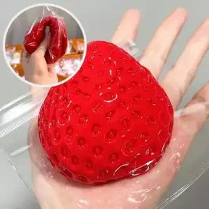스퀴시볼 딸기 말랑이 장난감 타바 스퀴시 볼 스트레스 해소