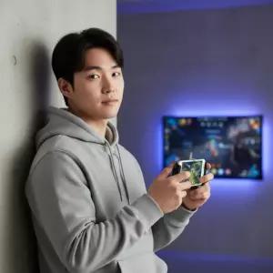 스마트폰 모바일 게임기기 배틀그라운드 롤 리그오브레전드 무선 컨트롤러 조이패드