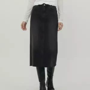 |CCK1A50|여성용 사계절 데일리 워싱 뒷밴드 롱 청치마